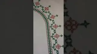 Awesome Kutch work design!!😍 #computerembroidery #blousedesign #creative #hswembroiderymachine