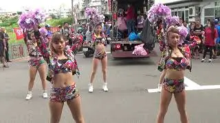 (台南鎮樂社 鼓亭、包家潮州六姊妹、府城鶴鳴軒轎前鼓、新營碧珠現代藝術團)2019/7/21(日)台南永康 郭家 保安廣澤尊王 往 南勢街西羅殿 開光啟靈 回鑾遶境1
