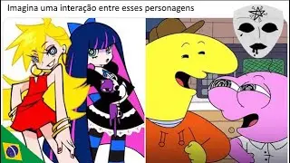 (PT-BR) Smiling Friends conhecem Panty e Stocking