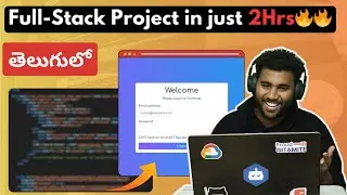 Full-Stack Journal App in Telugu  From SCRATCH🔥 | Node.js + Express + MySQL Tutorial (Login + Feed)