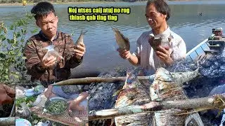 hnub no peb cov phooj ywg rov mus noj ntses caij ntuj rov rog thiab qab kawg 3/12/2019