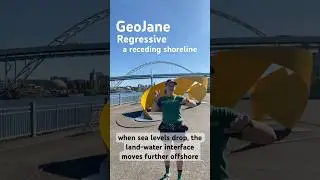 REGRESSION 🌊: a #scienceshort about some of my favorite geo-science words! ❤️