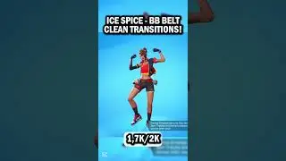 Ice Spice's NEW BB Belt Emote in Fortnite Is Fire!