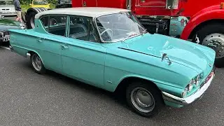 1962 Ford Consul Classic (630 YPK) Humber Bridge Classic Car Night 17/05/24.
