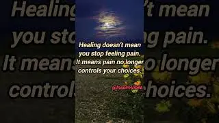 🌱 Healing Is Quiet but Powerful