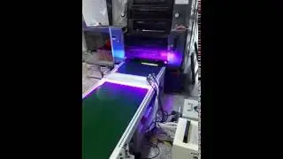 LED UV curing system for offset