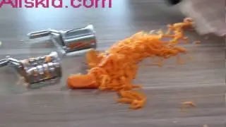 Rotary Cheese Grater,Stainless Steel Hand-Crank Rotary Razor Sharp Blades Shredder Slicer Machine