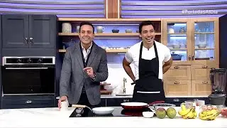 🥞🔥 &iexcl;Panqueca Fitness | Sabor al d&iacute;a con Leo Aldana y Jos&eacute; Andr&eacute;s Padr&oacute;n! 💪🍌