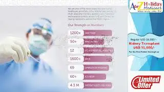 Big Discount on Kidney Transplant at Burjeel Hospital