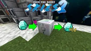 Наконец-то получаю предмет Дублирование FTB Skies 2