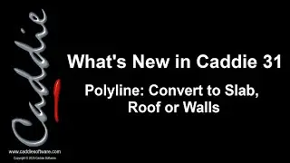 Polyline Convert to Slab Roof or Walls