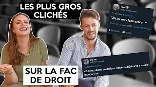 LES PLUS GROS CLICHÉS SUR LA FAC DE DROIT (AVEC CHRISTINA)