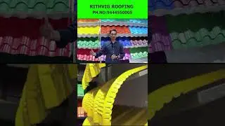 உங்க இடத்துக்கே வந்து போட்டு தருவாங்க | modern roofing sheet in tamil #shorts