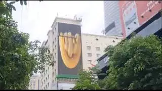 P0 outdoor advertising bilboard.What do you think of the effect?Welcome to your comments.#events