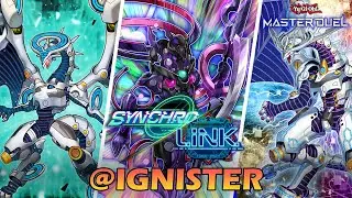 @IGNISTER GAMEPLAY IN SYNCHRO X LINK FESTIVAL EVENT IN YUGIOH MASTER DUEL