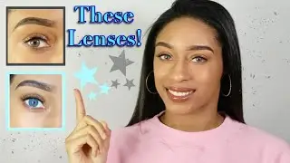 These LENSES are...😮  ColorCL Siesta Ultra Moist 