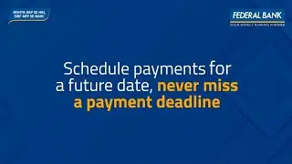 Schedule payments for future dates
