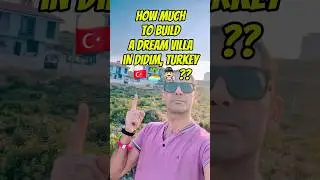 How Much To Build A Dream Villa In Didim, Turkey 🇹🇷🏝️🕵🏻&zwj;♂️ ?? #ertucetv #didim #turkey