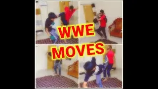 WWE moves at home