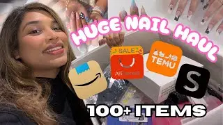 First video! :) Affordable Nail Haul 2024 ✨| ALIEXPRESS, AMAZON, SHEIN & TEMU!