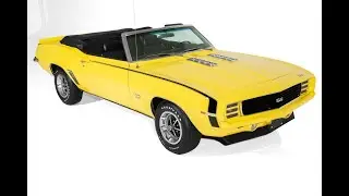 1969 CHEVROLET CAMARO REAL RS/SS 396 #S MATCHING