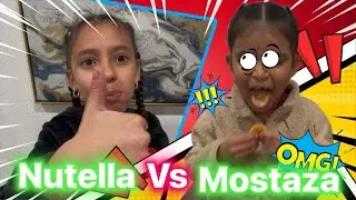 Probamos Nutella vs Mostaza vs Cebolla … el final fue inesperado 😱