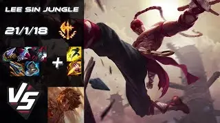 JUNGLE Lee Sin vs Taliyah - EU Challenger Patch 14.12