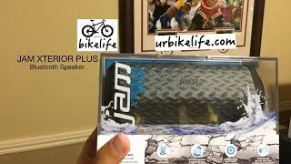 JAM XTERIOR PLUS Bluetooth Speaker Review for use with a Bike