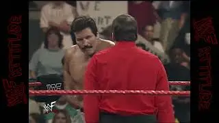 Dan Severn assaults Jim Cornette | WWF RAW (1998)