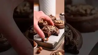 Chocolate Hazelnut Cookies #chocolate #hazelnut #nutella #cookies