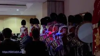 Drummer's Light Show by The Welsh Guards Corps of Drums - 2023 Drummers Gathering