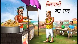 बिरयानी का राज 😱 | Cartoon Kahani | Hindi Story #बिरयानीकाराज #KidsCartoon #animation