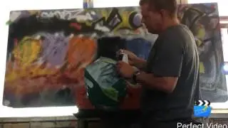 How to Sprayart luna cycle on board  
