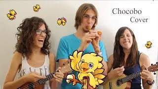🐥 Chocobo Theme 🎵 フィドル・デ・チョコボ (Final Fantasy) - Ukelele Flute &  xylophone Cover || Hey, Listen!