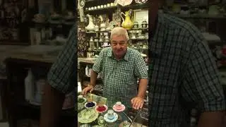 Galeriset fincan sunumu