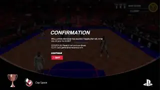 NBA 2K24: Cap Space (BRONZE) Trophy
