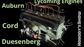 ACD Co. - Lycoming Engines for Auburn Cord & Duesenberg ! They build them Here! Let's Fire one up!