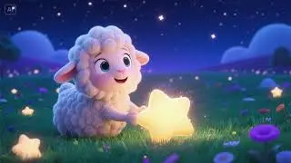Lamby Dreams in Starfall FieldsA Gentle Bedtime Lullaby Journey for Little Dreamers