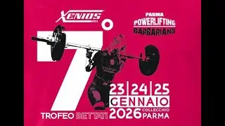 7&deg; TROFEO BETTATI - UOMINI -105KG