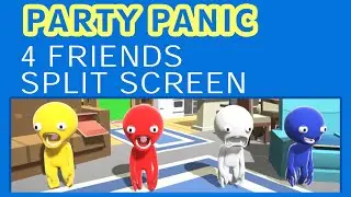 Party Panic split screen PS5