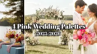 Pink Wedding Decorations &mdash; 4 Stunning Color Palettes & Styling Tips For Spring & Summer 