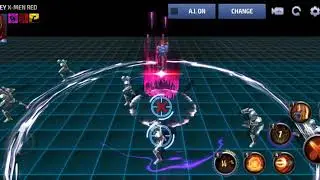 Marvel Future Fight - Jean Grey Tier 3 Gameplay abilities skills animations | ThUgAnGeL247