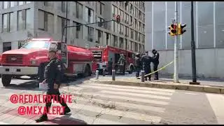 Explosion Rocks Mexico City / Explosi&oacute;n en Ciudad De Mexico Centro Hist&oacute;rico