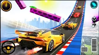 Formula Car Racing Stunt Simulator 2025🏎 Impossible Mega Ramp Car 3D // Android Gameplay #gaming
