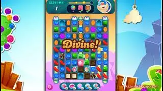 Candy Crush Saga Level 7834 * Never paid for Boosters Walkthrough Gameplay