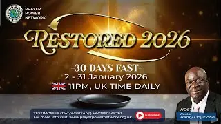 30 Days Prayer and Fasting || Day 9 || New Dimensions of Favour || Henry Onyirioha