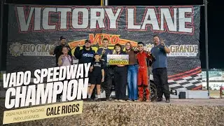 Cale Riggs is 2024 Hulsey Racing INEX Legends Champion | Vado Speedway Park