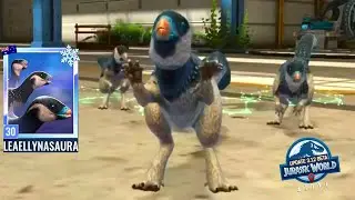 New Leaellynasaura Omega Flock FIRST LOOK! Jurassic World Alive beta
