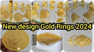 Latest 22K Gold Rings Designs 2024/Simple Stylish Gold Rings Designs/Engagment Rings designs