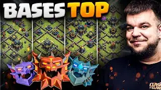 🔥 LA MEJOR BASE para CADA LIGA en el MODO RANKED + LINKS GRATIS | CLASH OF CLANS